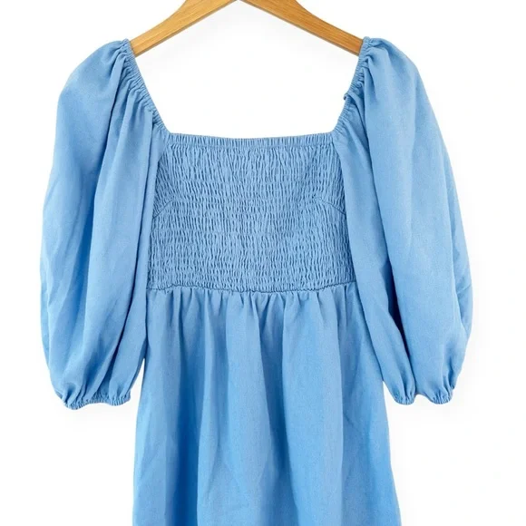 Tuckernuck •  Blue Annie Smocked Dress NWOT - Picture 2 of 15